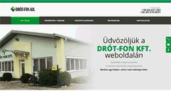 Desktop Screenshot of drotfon.hu